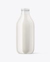 Milk Bottle Mockup