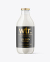 Milk Bottle Mockup