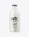 Milk Bottle Mockup