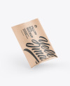 Kraft Pillow Box Mockup