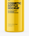 Glossy Plastic Bottle Mockup