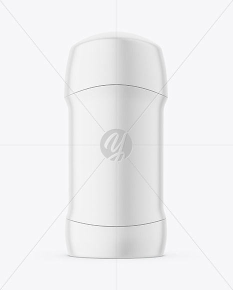 Matte Plastic Deodorant Stick Mockup