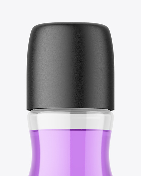 Clear Plastic Cosmetic Bottle Mockup Clear Plastic Cosmetic Bottle Mockup