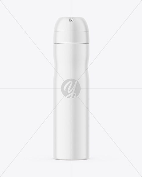 Matte Spray Bottle Mockup