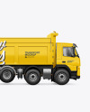 Tipper Truck Mockup - Side View