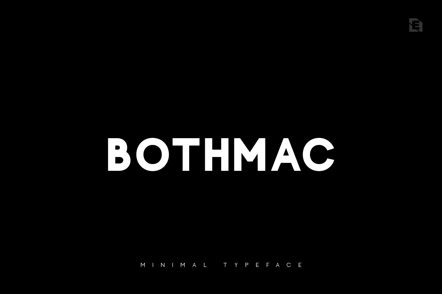 Bothmac Font Bothmac Font
