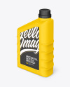 Matte Motor Oil Bottle Mockup