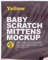 Baby Scratch Mittens Pack Mockup