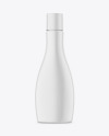 Matte Plastic Cosmetic Bottle Mockup Matte Plastic Cosmetic Bottle Mockup