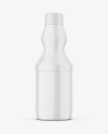 Matte Plastic Bottle Mockup