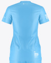 Women's Medical Uniform Mockup - Back View