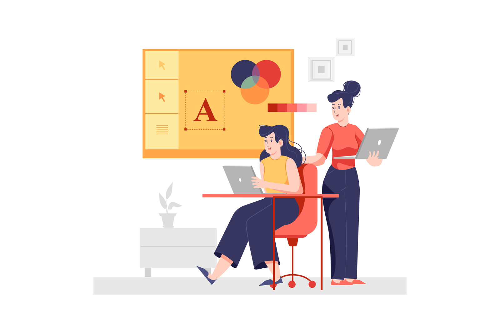 M351_Creative Agency Illustration Pack M351_Creative Agency Illustration Pack