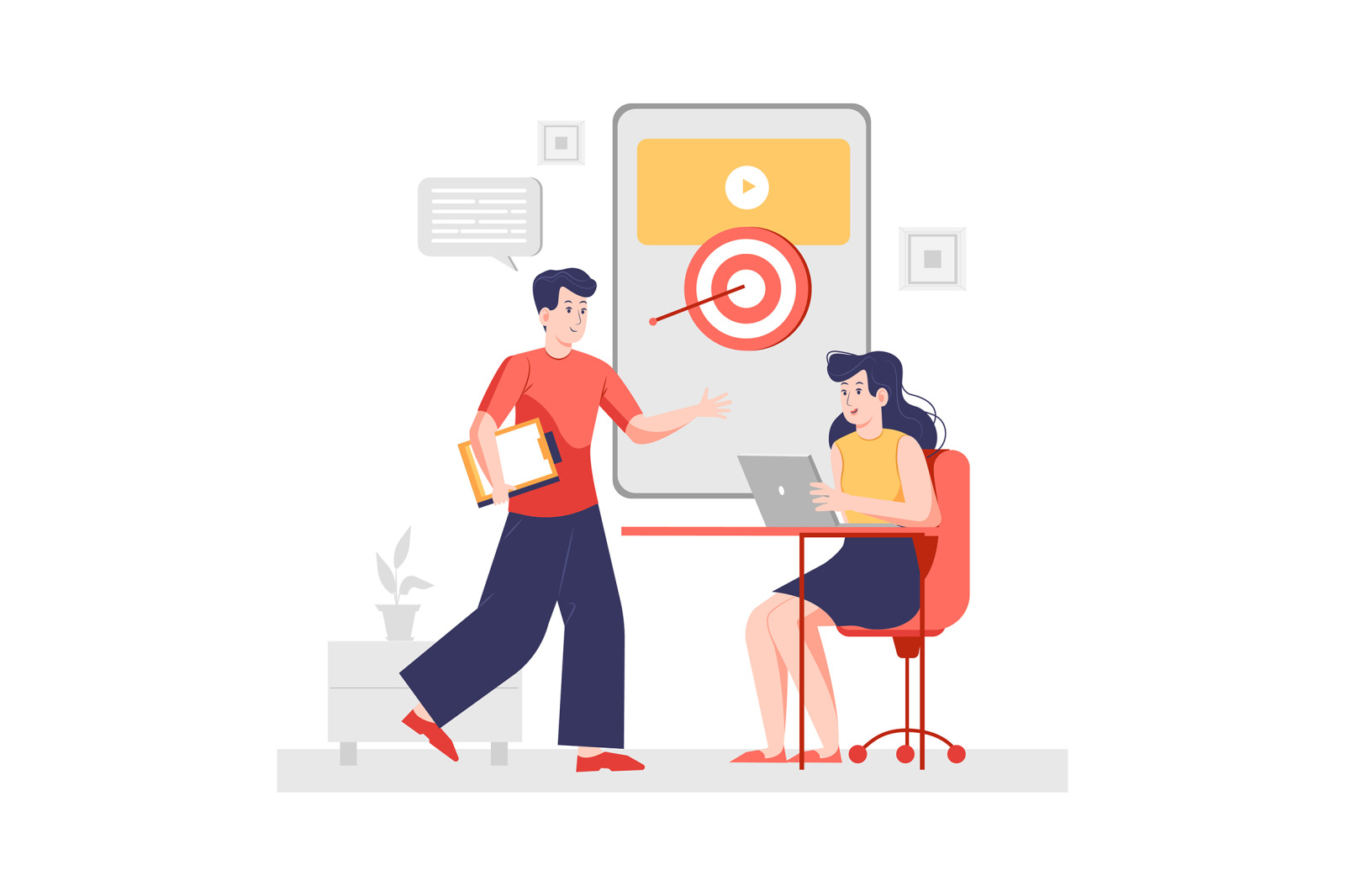 M351_Creative Agency Illustration Pack M351_Creative Agency Illustration Pack