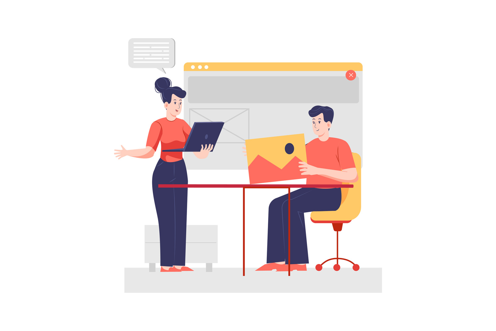 M351_Creative Agency Illustration Pack M351_Creative Agency Illustration Pack