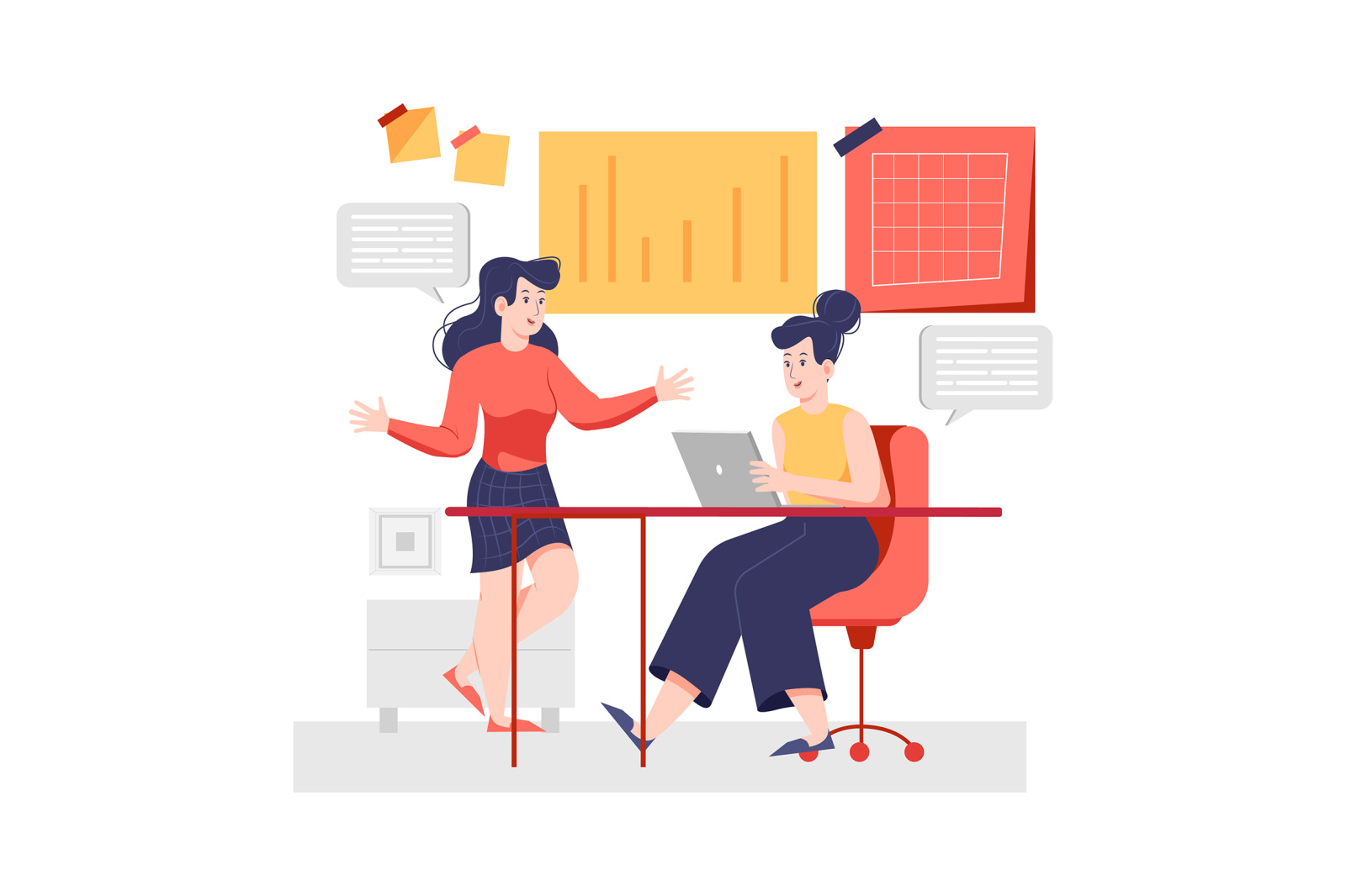 M351_Creative Agency Illustration Pack M351_Creative Agency Illustration Pack