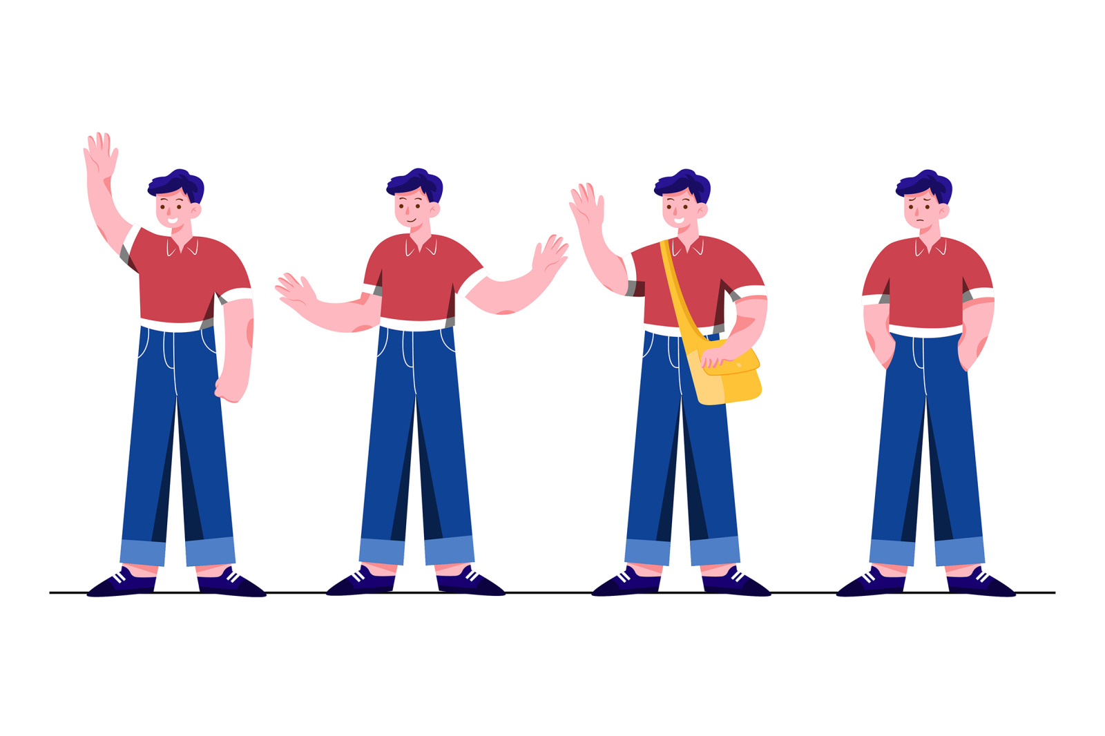 M373_Character Poses Illustration Pack M373_Character Poses Illustration Pack