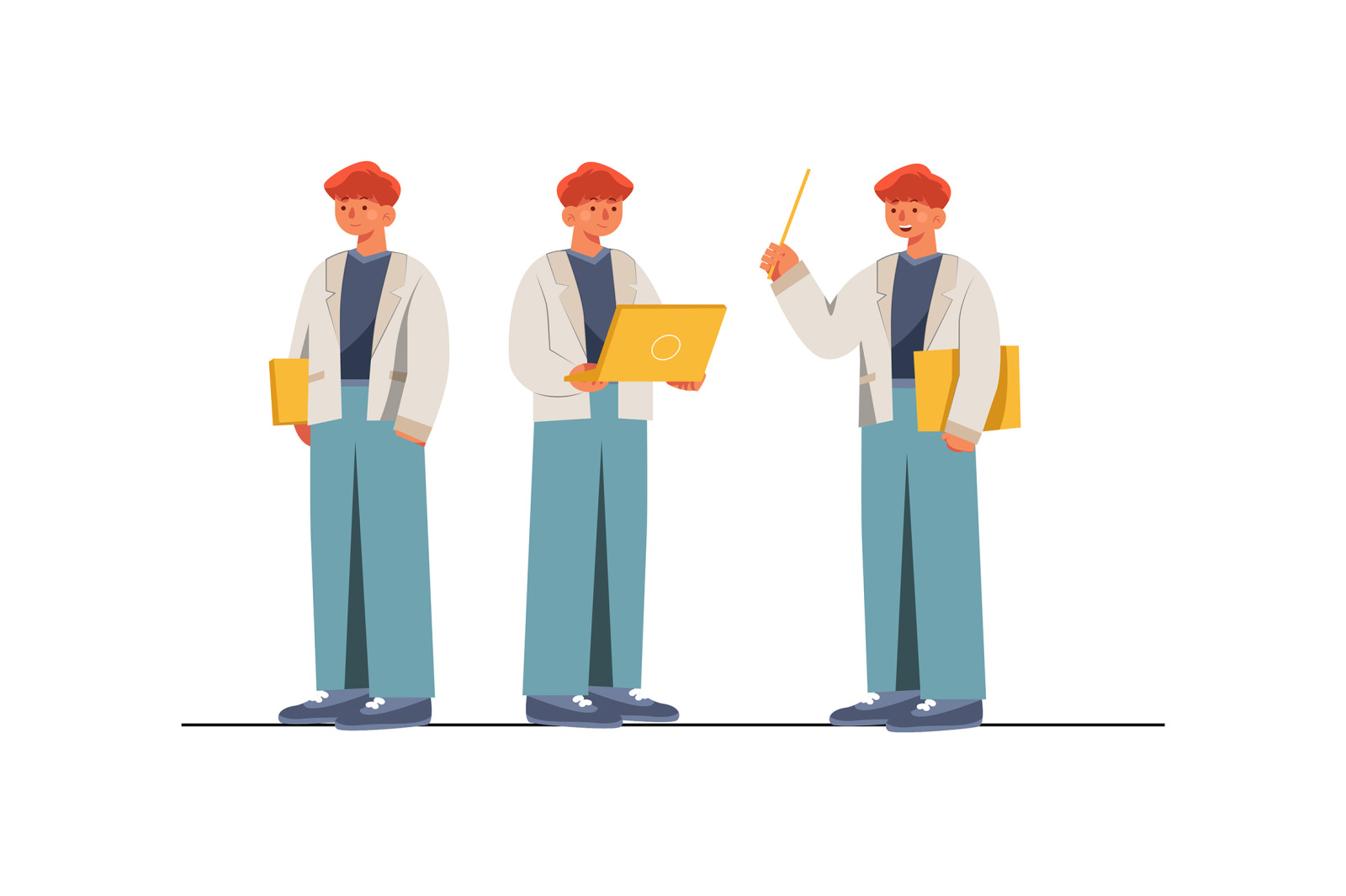 M373_Character Poses Illustration Pack M373_Character Poses Illustration Pack
