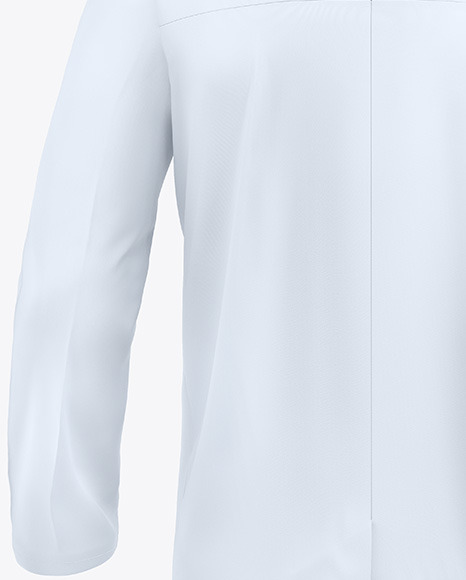 Lab Coat Mockup – Back View