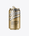 330ml Matte Metallic Aluminium Can Mockup 330ml Matte Metallic Aluminium Can Mockup