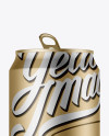 330ml Matte Metallic Aluminium Can Mockup 330ml Matte Metallic Aluminium Can Mockup