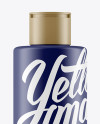 Matte Cosmetic Bottle Mockup