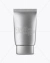 Metallic Cosmetic Tube Mockup