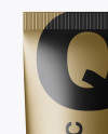 Metallic Cosmetic Tube Mockup