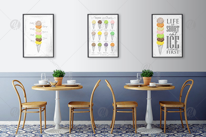 Ice Cream Poster Ice Cream Poster