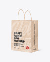 Kraft Paper Shopping Bag Mockup