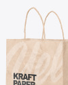 Kraft Paper Shopping Bag Mockup