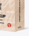 Kraft Paper Shopping Bag Mockup