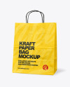 Kraft Paper Shopping Bag Mockup