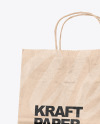 Kraft Paper Shopping Bag Mockup