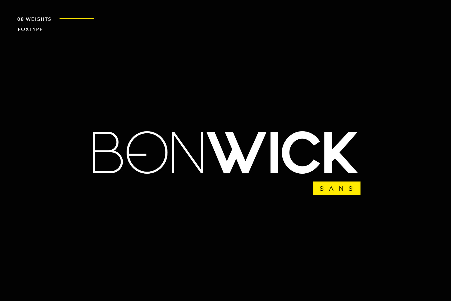 Bonwick Typeface Bonwick Typeface