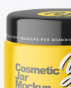 Matte Cosmetic Jar Mockup Matte Cosmetic Jar Mockup