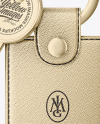 Metallized Keychain Mockup