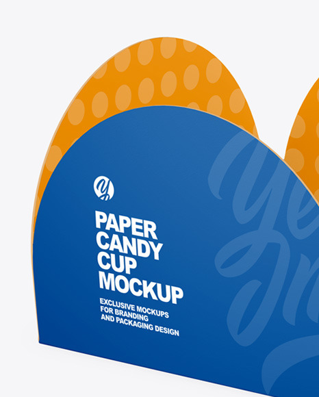 Paper Candy Cup Mockup