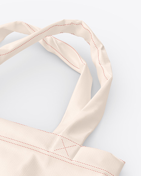 Cotton Bag Half Side view Mockup