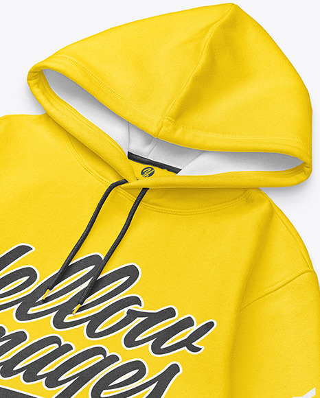 Hoodie Mockup – Half Side View