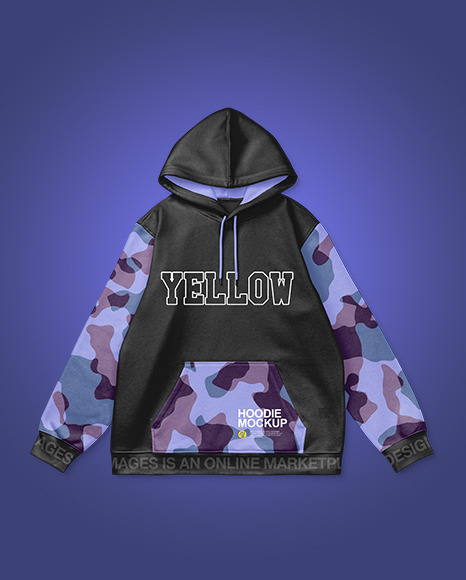 Hoodie Mockup – Front View