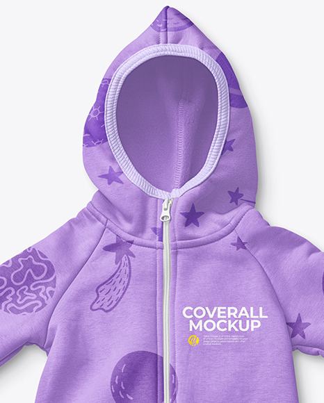 Baby Coverall Mockup