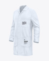 Lab Coat Mockup - Half Side View