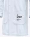 Lab Coat Mockup - Half Side View