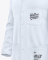 Lab Coat Mockup - Half Side View