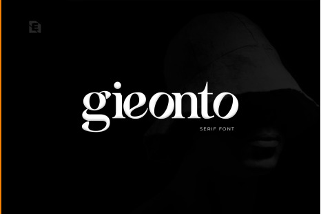 Gieonto Font - New display fonts