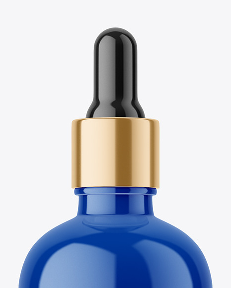 100ml Glossy Dropper Bottle Mockup