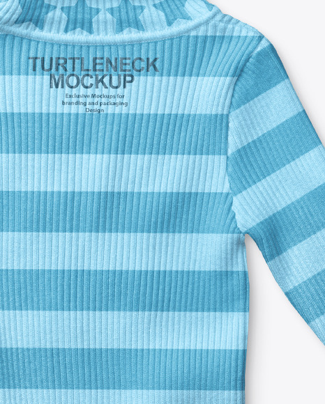 Kids Turtleneck Mockup