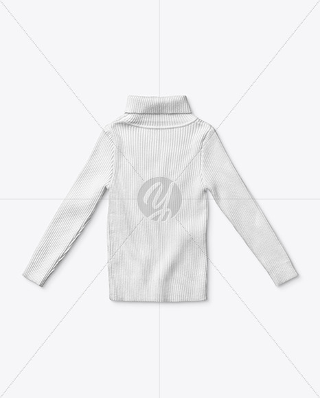 Kids Turtleneck Mockup