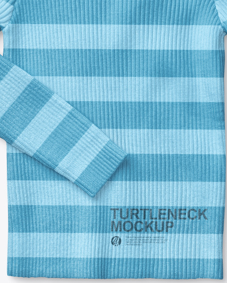 Kids Turtleneck Mockup