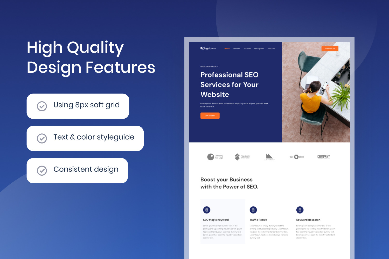 Marketing Website Template Kit Marketing Website Template Kit